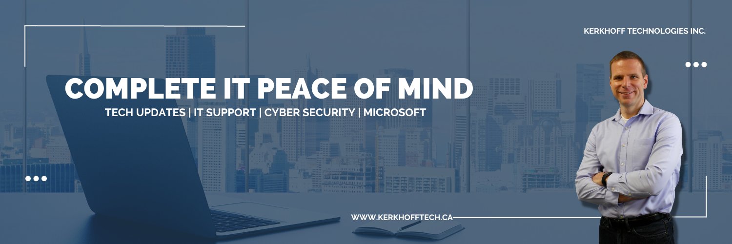 kerkhofftech's profile banner image