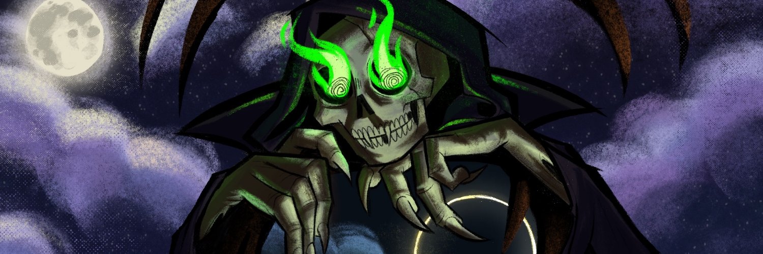 evil shadow skull💀's banner