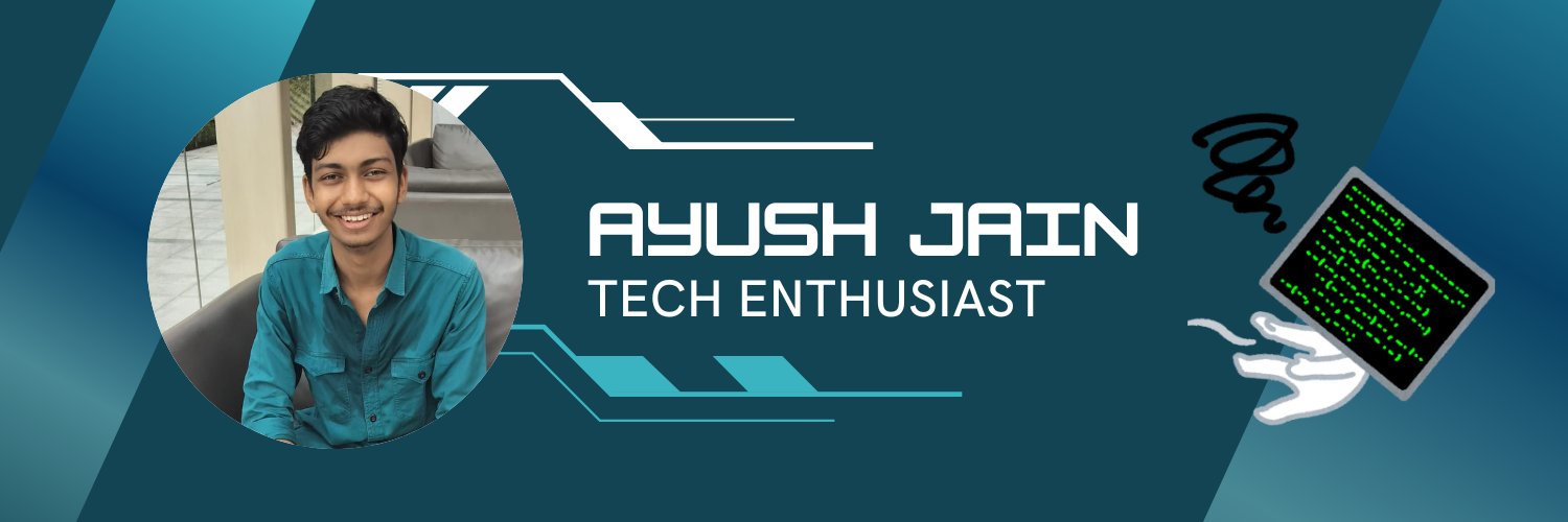 Ayush Jain banner