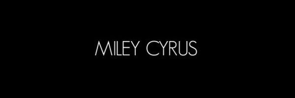 Miley Cyrus Archive Profile Banner