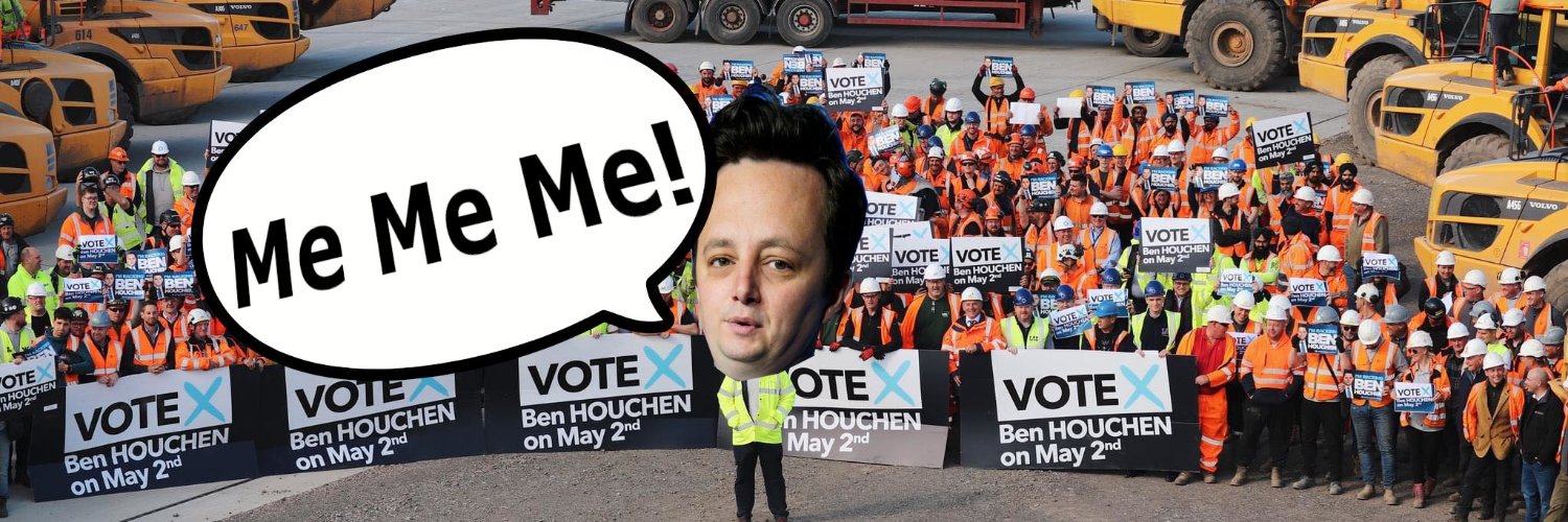 Parody Ben Houchen banner