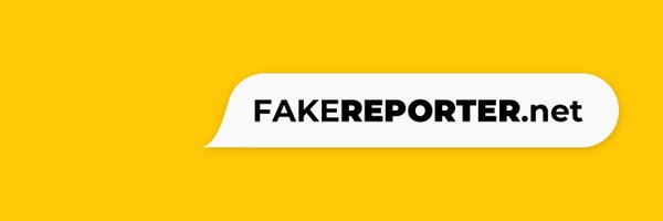 פייק ריפורטר | FakeReporter Profile Banner