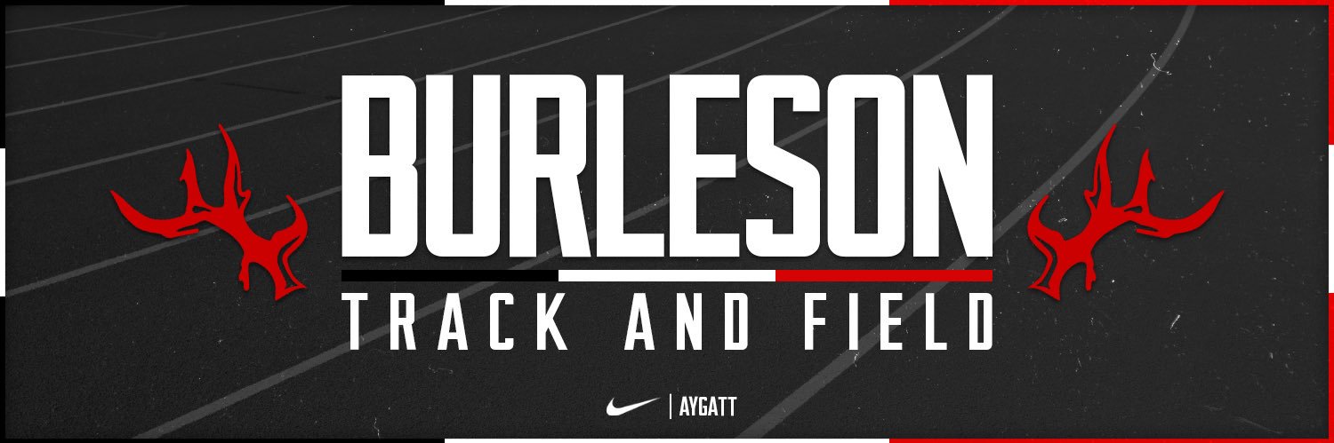 Burleson Track & Field banner