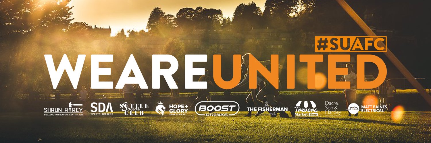 Settle United AFC banner