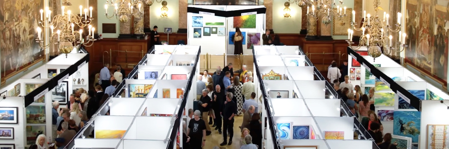 Untitled Artists Fair banner