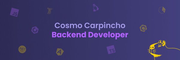 Cosmo Carpincho Profile Banner