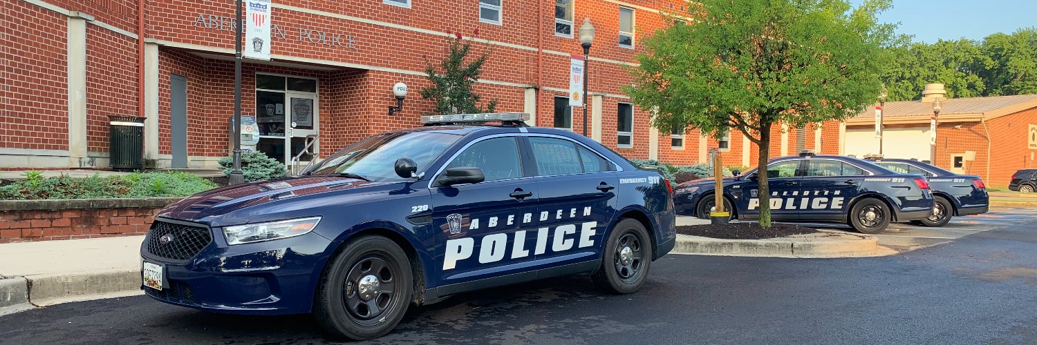 Aberdeen Police Department, MD banner