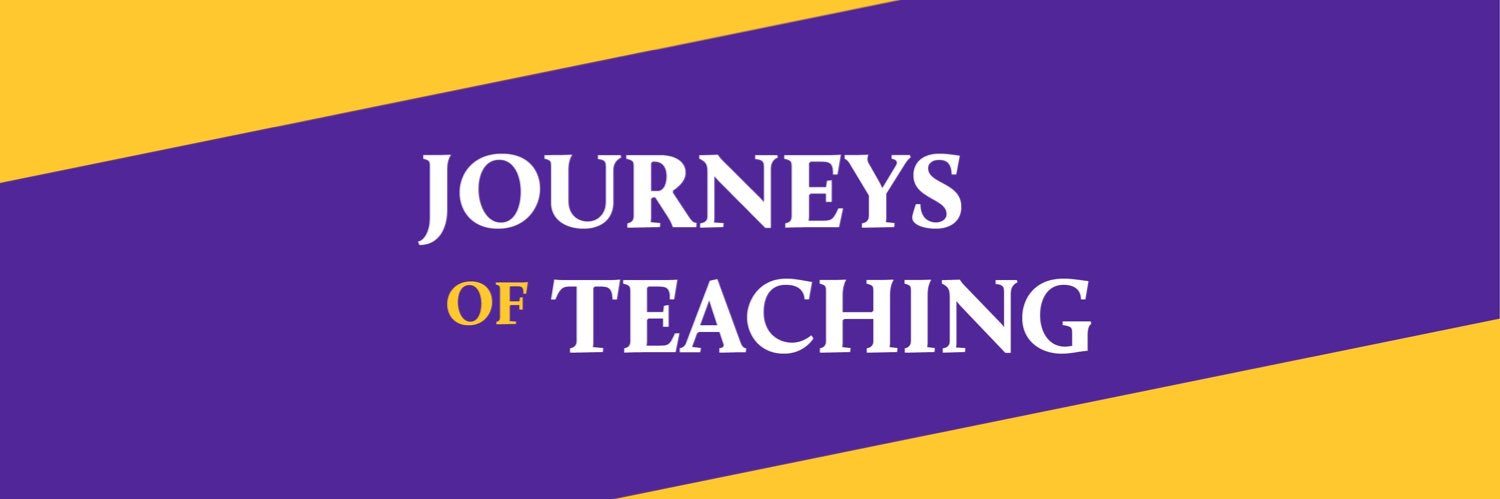 Journeys of Teaching Podcast banner