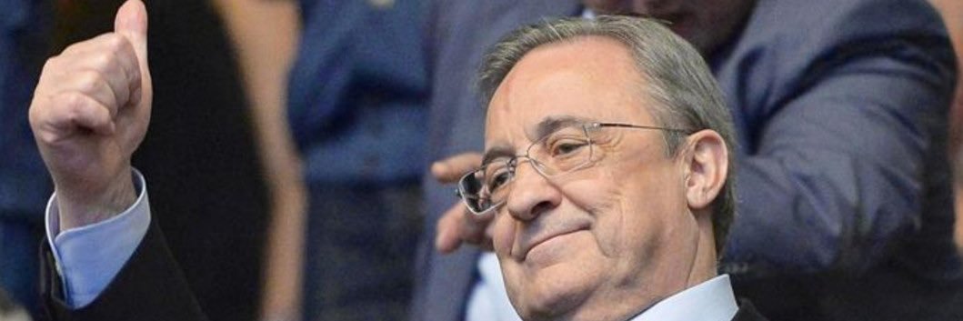 Florentino Pérez banner
