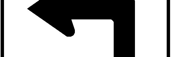 Turn Left Here banner