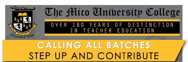 MicoUniversity Profile Banner