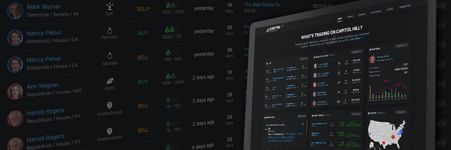 Capitol Trades banner