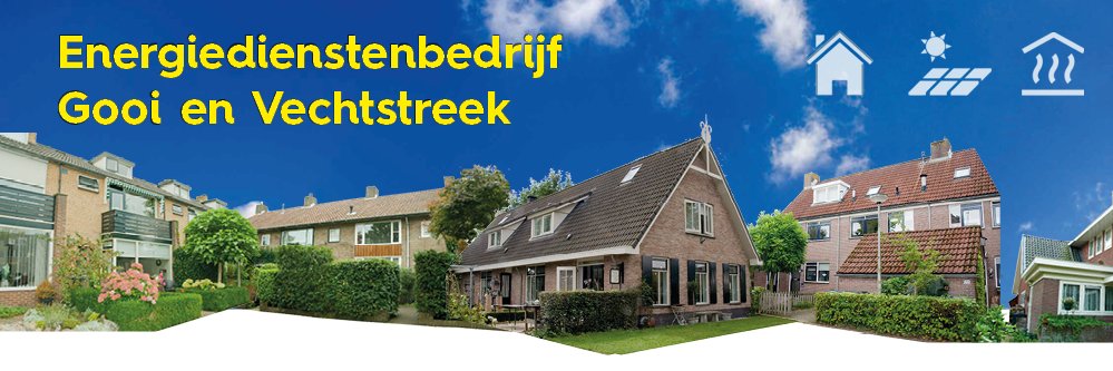 Energiedienstenbedrijf Gooi en Vechtstreek banner