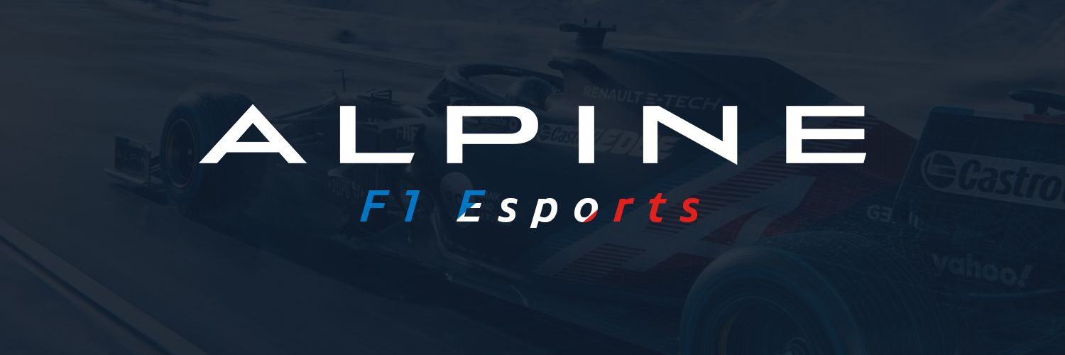 Alpine F1 Esports Team banner