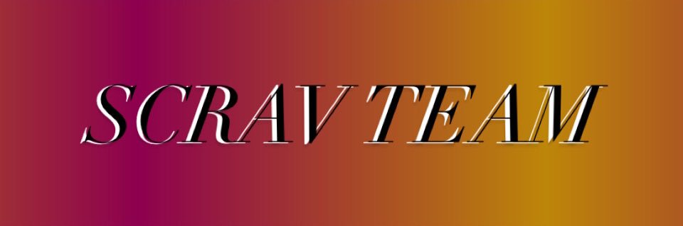 SCRAV TEAM banner
