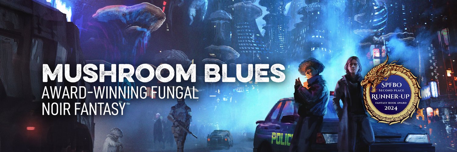 ADRIAN M. GIBSON 🍄💙 SPFBO X 2nd Place's banner