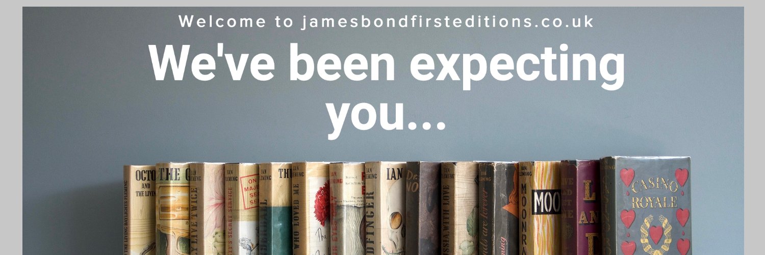 James Bond First Editions's banner