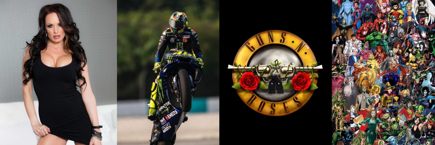 Porn ❌ Moto ❌ Rock ❌ Comics banner