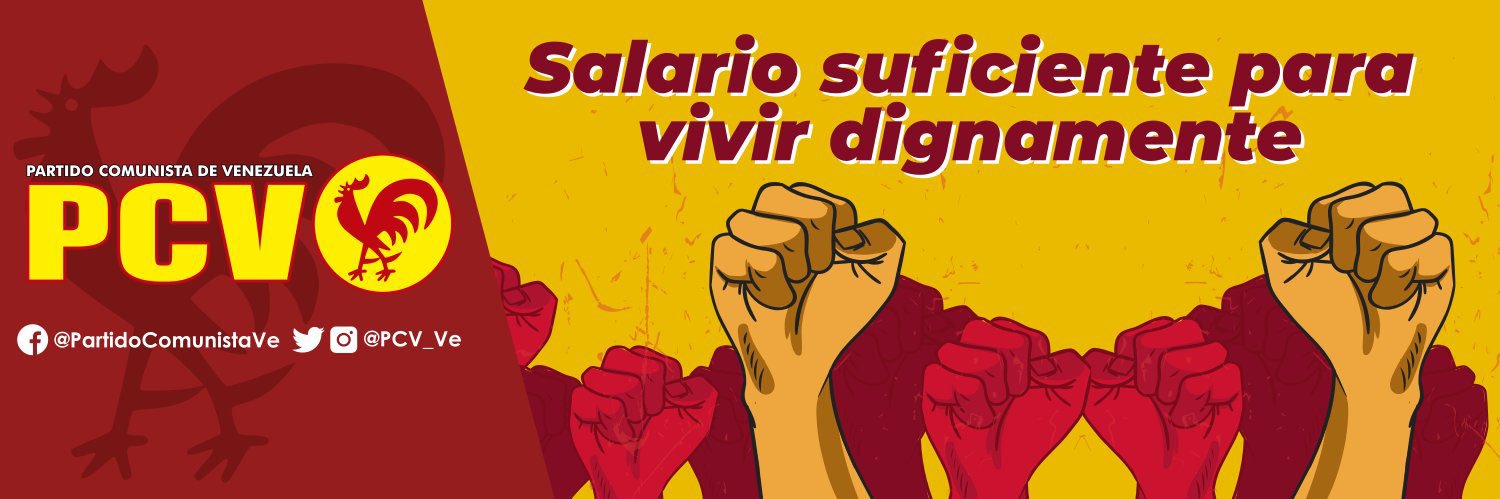 PCV Partido Comunista Venezuela Chavistas banner