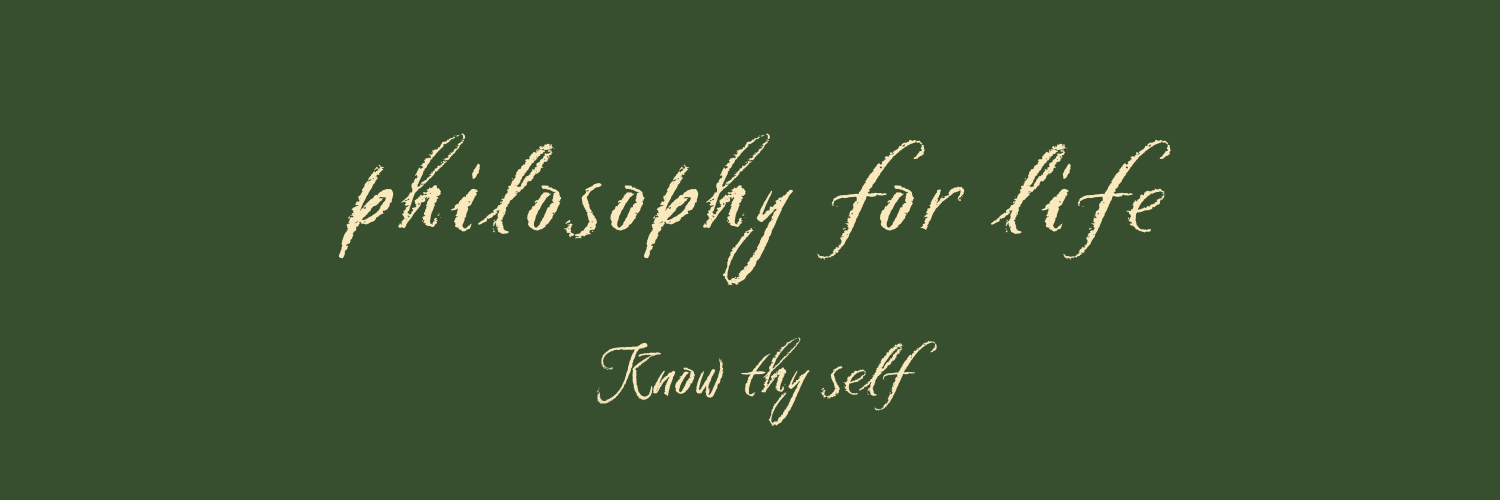 philosophy for life's banner