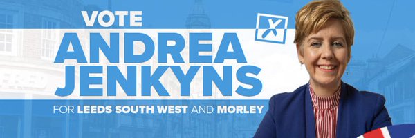 Andrea Jenkyns 🇬🇧 For Leeds South West & Morley Profile Banner