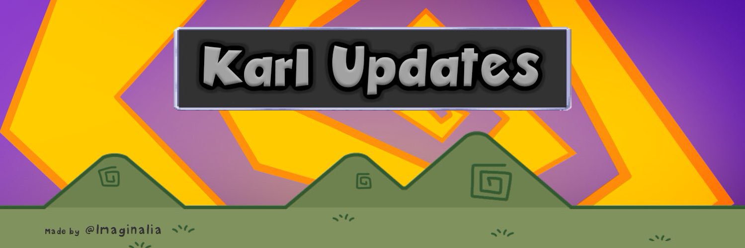 Karl Updates! banner