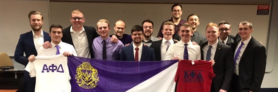 AΦΔ Delta Upsilon banner
