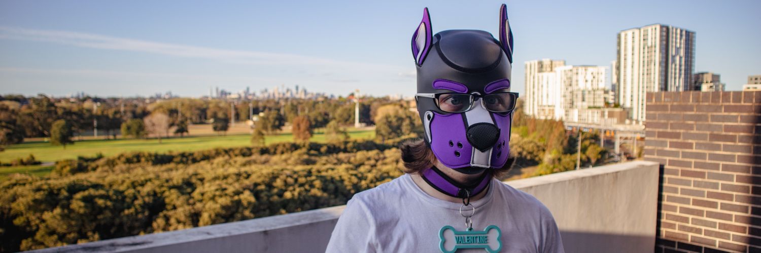 Valentine Pup 💜 Aurawra 2024 banner