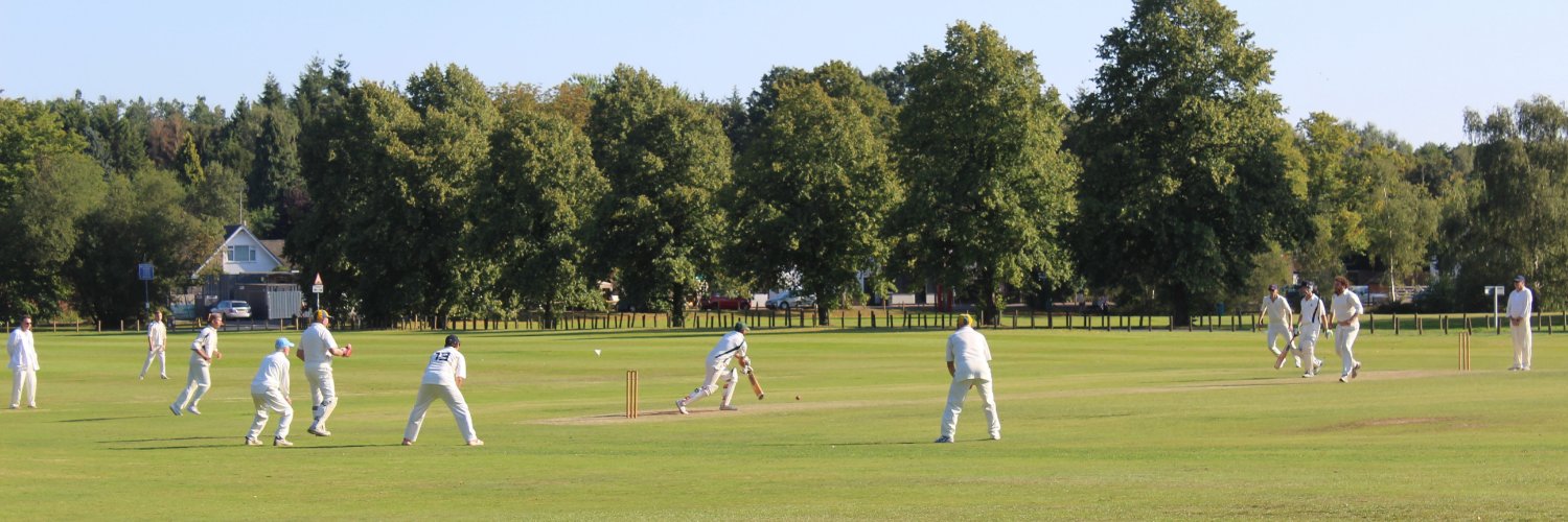 Pirbright Cricket Club banner
