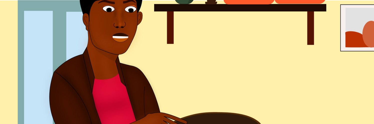 illustrator girl banner