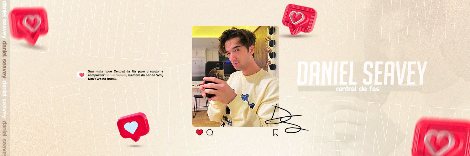 Central de Fãs Daniel Seavey banner