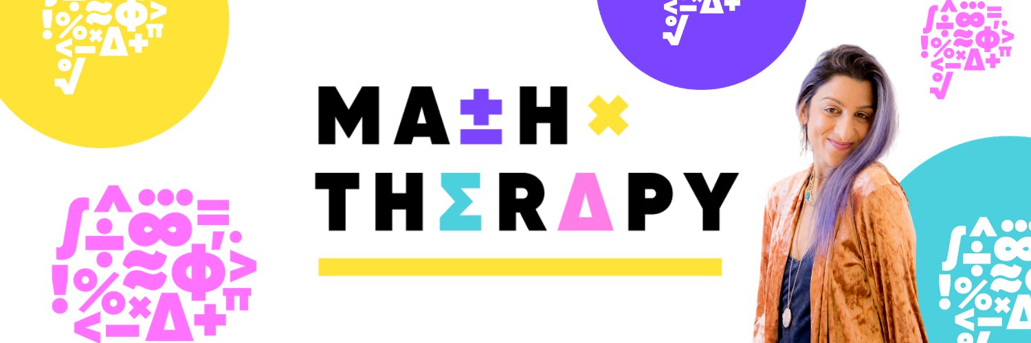 Math Therapy podcast 🧠🎙 banner