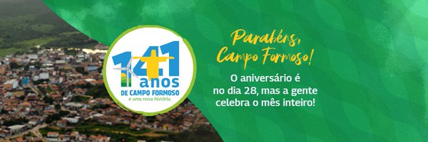Prefeitura de Campo Formoso Profile Banner