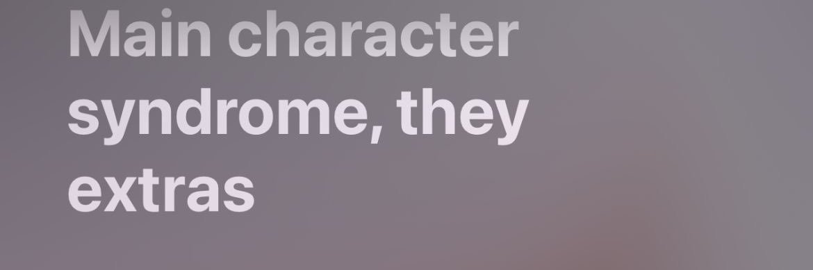 minding my own shit banner