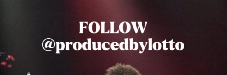 FOLLOW @producedbylotto banner