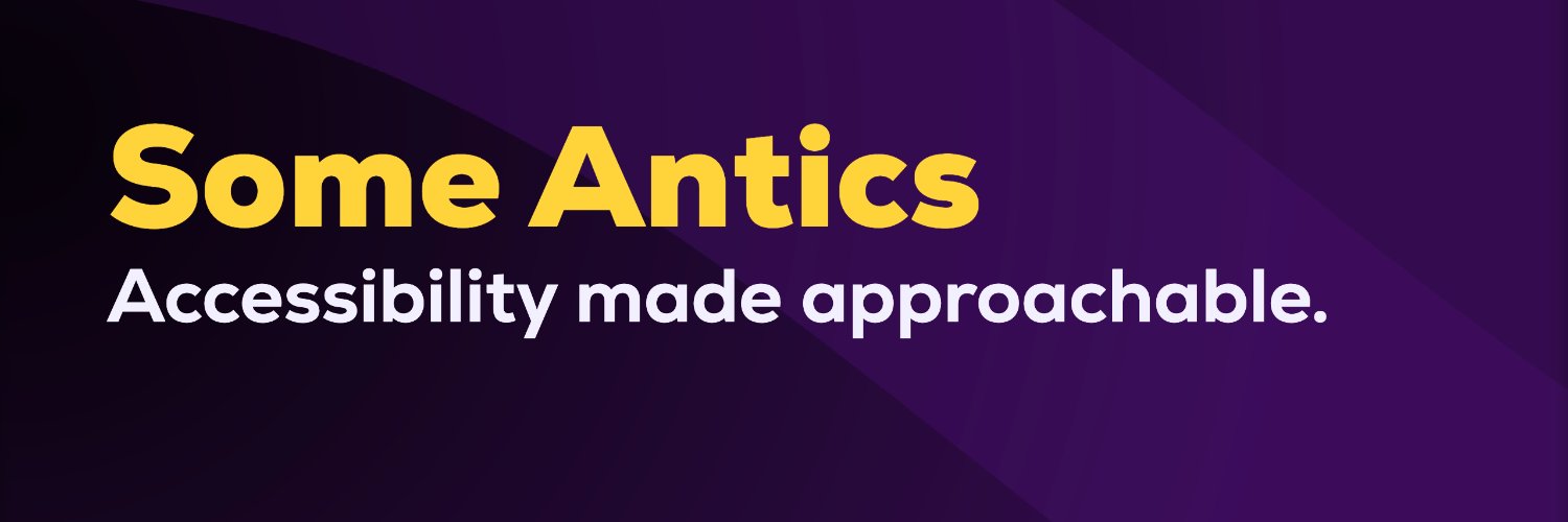 Some Antics banner