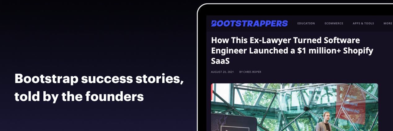Bootstrappers.com banner