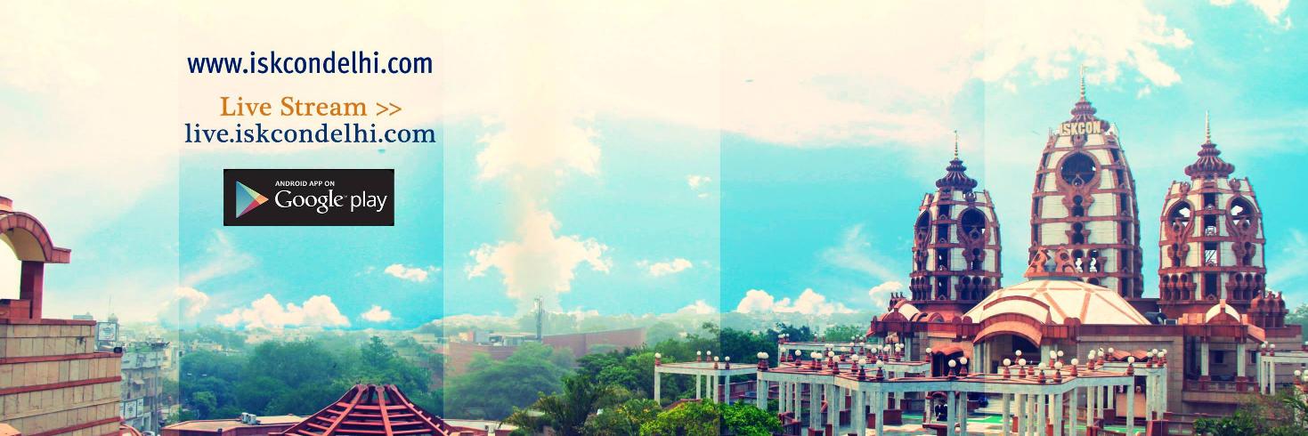 IskconDelhiLive's profile banner image