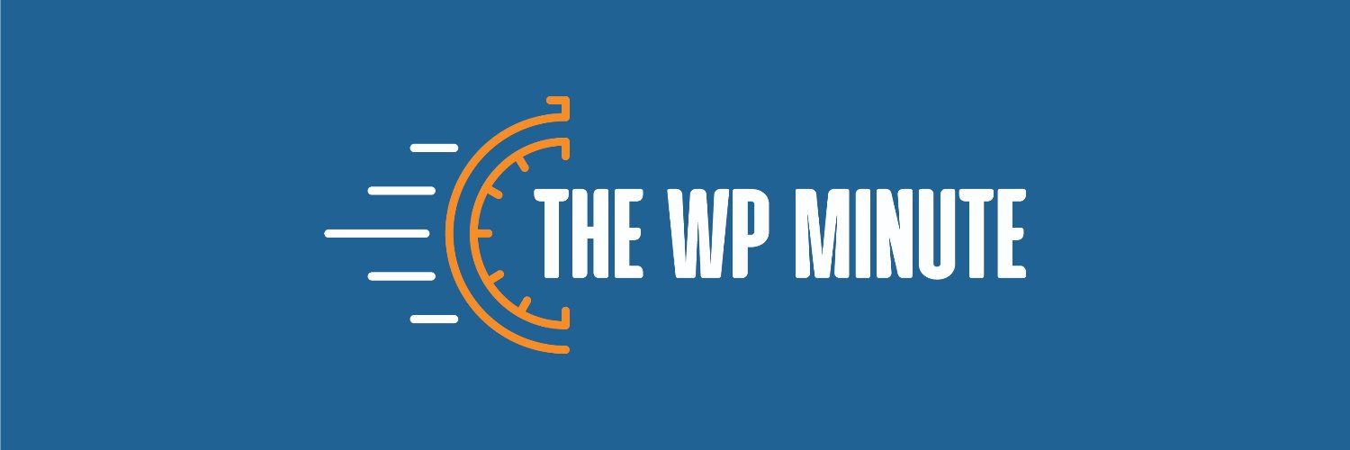 The WP Minute's banner