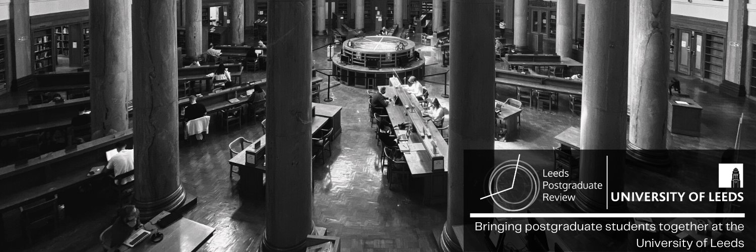 Leeds Postgraduate Review banner