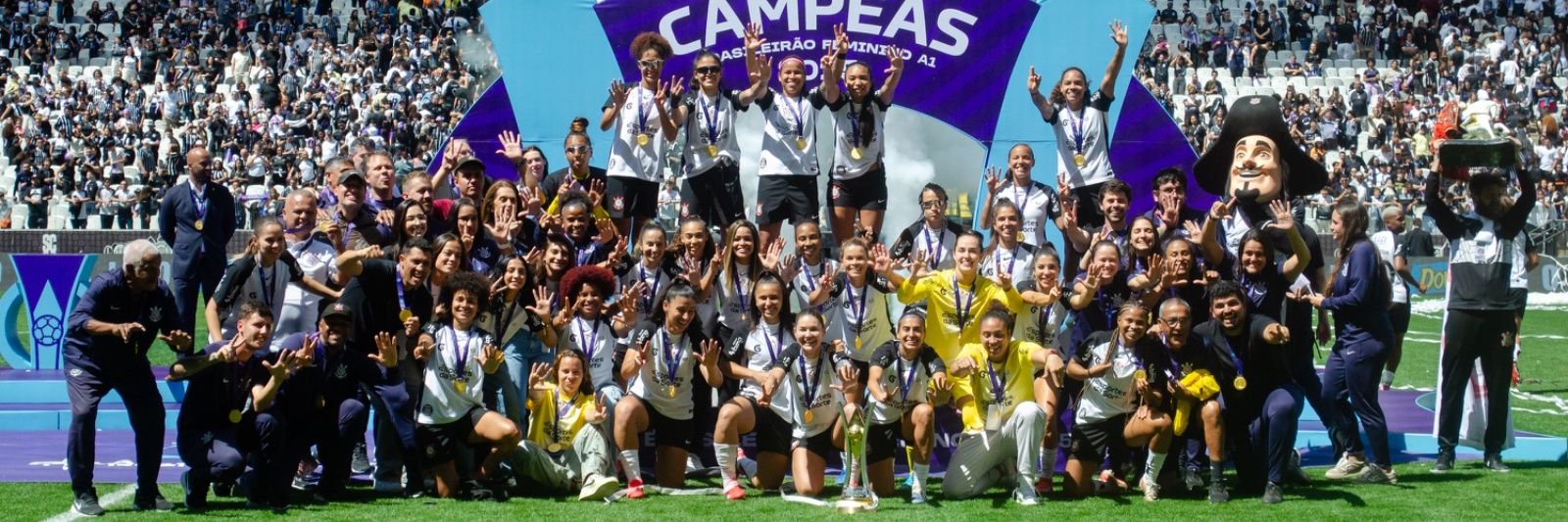 Minas do Timão banner