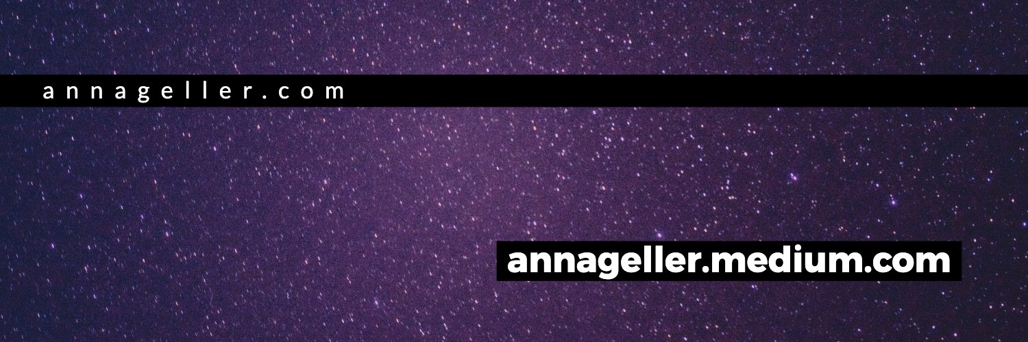 Anna Geller banner