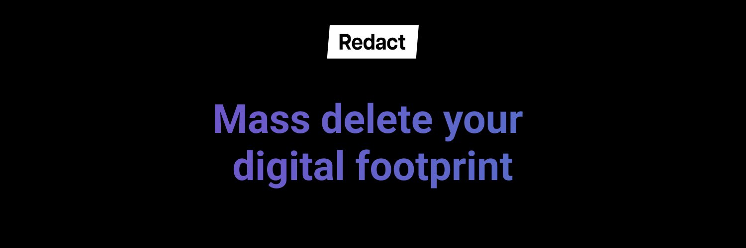 Redact's banner
