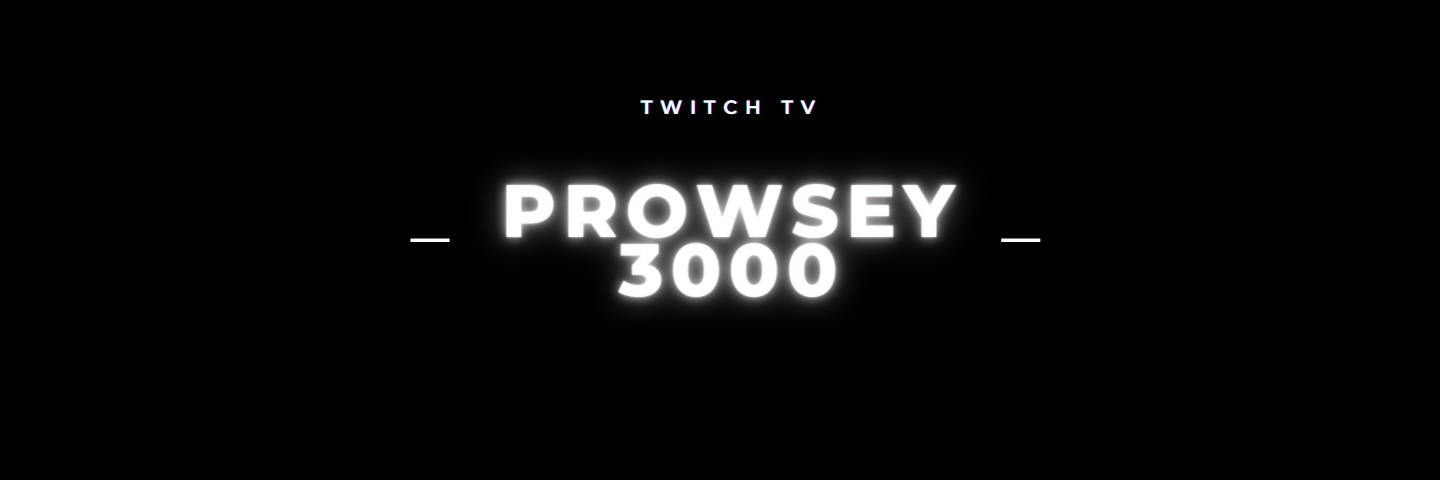 prowsey3000's profile banner image