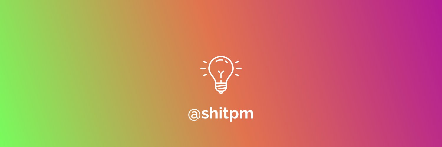 Shit Product Manager banner