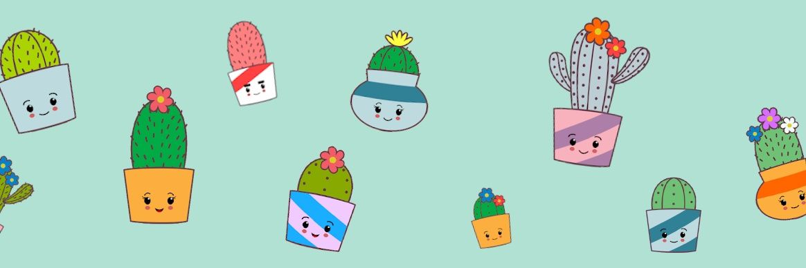 Chibi Cacti banner