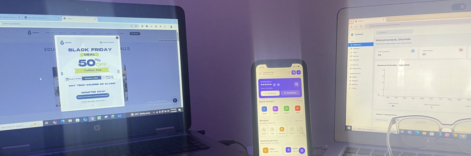 Olumide || Lantern banner