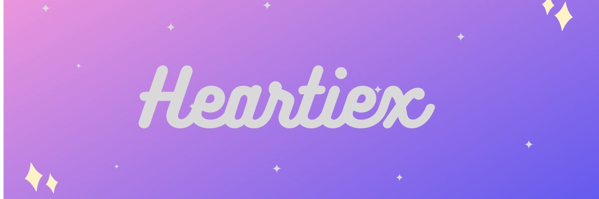 heartiex's profile banner image