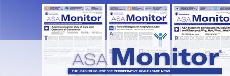 ASA Monitor's banner
