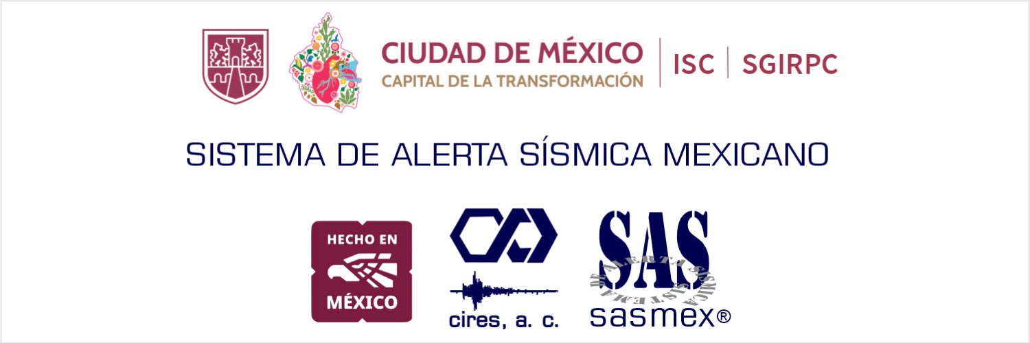 AlertaSísmica SASMEX's banner